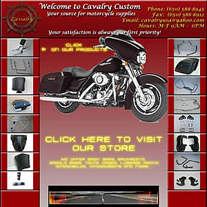 Cavalry Customs Motorcycle Accessories